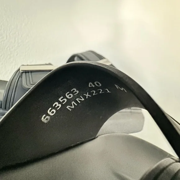 Alexander McQueen Buckle Slide Sandals Black Men’s EU 40 - Picture 5 of 5